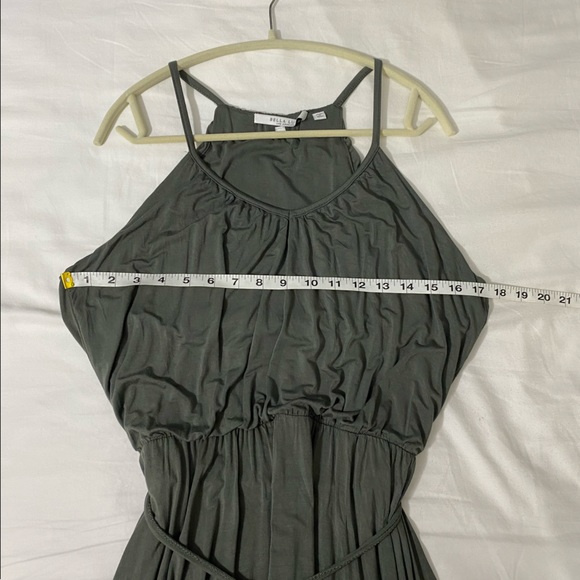 Green Bella Luxx Dress with Tie - Picture 5 of 6